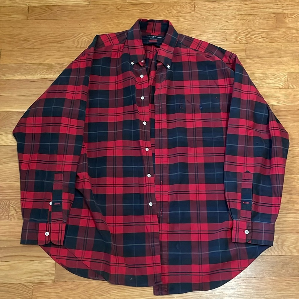 Ralph Lauren 100% cotton XL Flannel Button Down